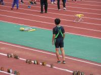 男子走り幅跳び　俊成さん