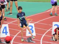 男子100m走　吉村さん