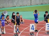 女子100m走　山口さん